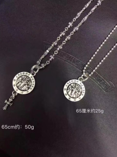 크*하* 남녀 925실버 목걸이 65cm