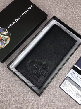  2020 Saffiano Mens Wallet, 2MV836 - 프** 2020 사피아노 남성용 장지갑,PRAW0154,19CM.블랙
