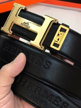 He*mes 에*** 남성용 벨트 MG3091 금장,은장