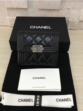 [CHANEL]샤* 보이 반지갑