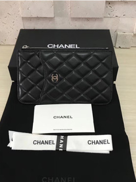 [CHANEL]샤* 지퍼 파우치015