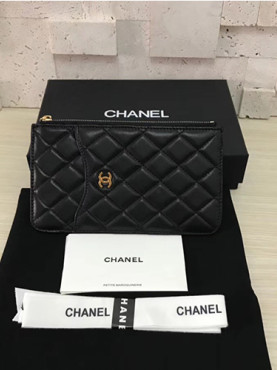 [CHANEL]샤* 지퍼 파우치016