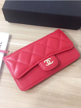[CHANEL]샤* 클래식 WOC A84512-5 램스킨 은장