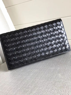 [BOTTEGA VENETA]보**베** 인트레치아토 VN 콘티넨탈 지갑-1