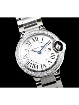 까르** 발롱블루 28mm 쿼츠-36 W4BB0015