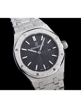 오데*** 로얄오크 여성용 쿼츠-3 33mm 67653BC.GG.1263BC.02