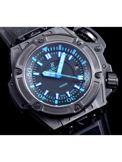[HUBLOT]휴** 킹파워-24 수정형(솔리드백)