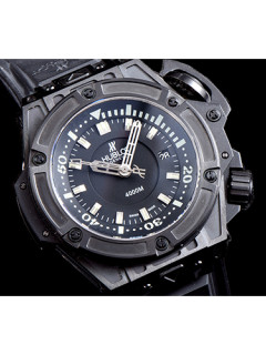 [HUBLOT]휴** 킹파워-25 수정형(솔리드백)