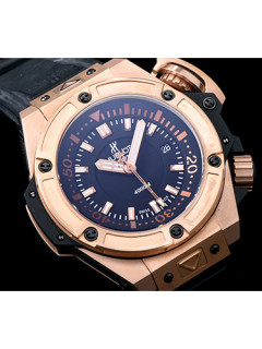 [HUBLOT]휴** 킹파워-33 수정형(솔리드백)