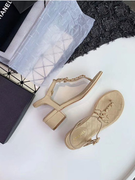  CHANEL 샤* 샌들 4cm M1625-6