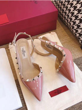 발렌** 락스터드 슬링백 힐 6.5cm M1350-3