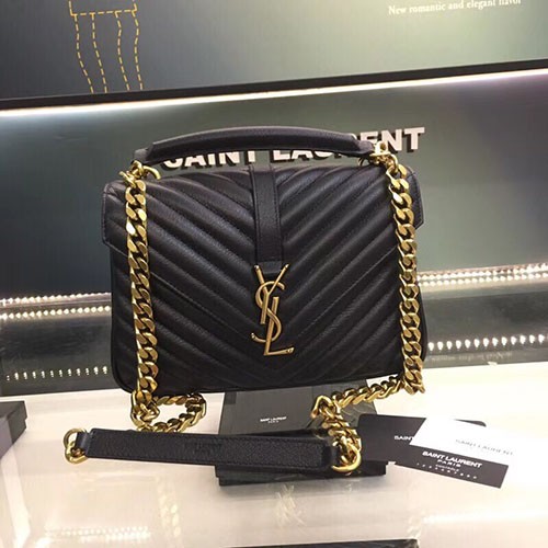 생로* 사첼백 골드 토트&숄더 24CM Y87105-4