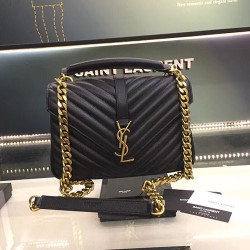 생로* 사첼백 골드 토트&숄더 24CM Y87105-4