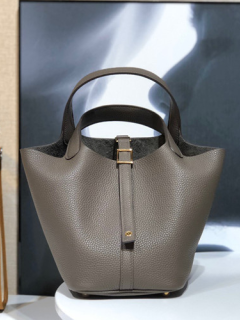 에*** 피코탄 18CM/22CM 오리지날 끌레망스 정품가죽사용 (100%수작업) H659210-1