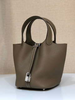 에*** 피코탄 18CM/22CM 오리지날 끌레망스 정품가죽사용 (100%수작업) H659210-6