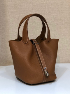 에*** 피코탄 18CM/22CM 오리지날 끌레망스 정품가죽사용 (100%수작업) H659210-8