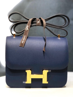 에*** 콘스탄스 18CM 오리지날 엡송 정품가죽사용 (100%수작업) H705321-1
