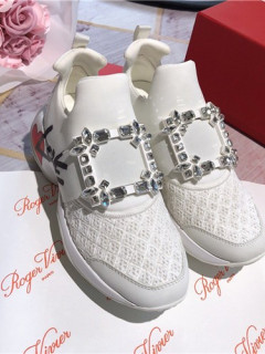 로저*** 스니커즈 굽높이6CM R50171-1 255사이즈 주문제작)