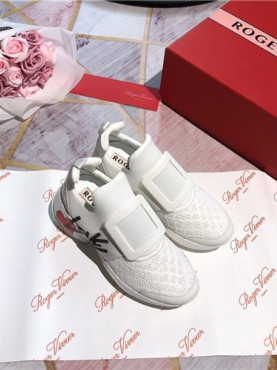 로저*** 스니커즈 굽높이6CM R50171-2 255사이즈 주문제작)