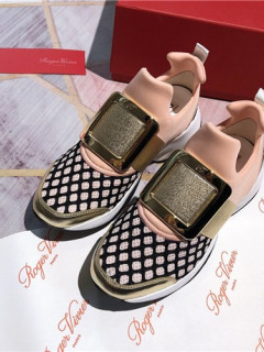로저*** 스니커즈 굽높이6CM R70090-2 (255사이즈 주문제작)