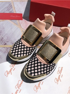 로저*** 스니커즈 굽높이6CM R70090-2 (255사이즈 주문제작)