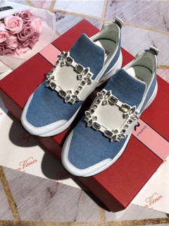 로저*** 스니커즈 굽높이6CM R70904-2 (255사이즈 주문제작)