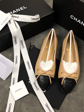  CHANEL 샤* 발레리나 플랫 슈즈