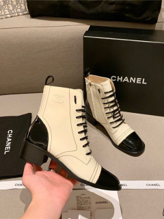 CHANEL 샤* 여성용 부츠 (굽높이4CM) C408010-1 2020/신상