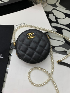 CHANEL 샤* 진주 나노백 AS9915