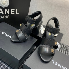 CHANEL 샤* 여성용 샌들 (굽높이8.5CM) C65100