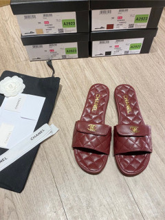  CHANEL 샤* 여성용 슬리퍼 C67080