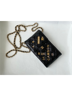CHANEL 샤* 폰백 AS81098