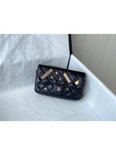 CHANEL 샤* 미니 크로스백 AS81096