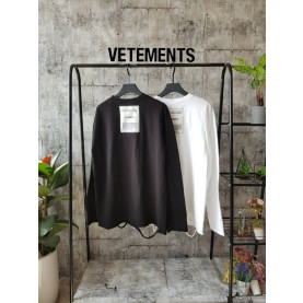 VETEMENTS 베트* 빈티지패치 티