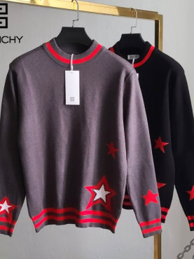GIVENCHY 지** 암스타 반목 니트