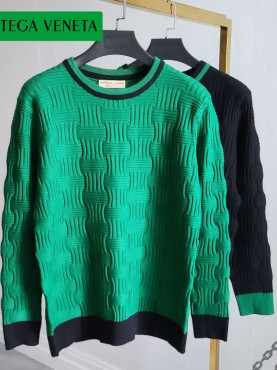 BOTTEGA VENETA 보*****베나타 패턴 라운드 니트