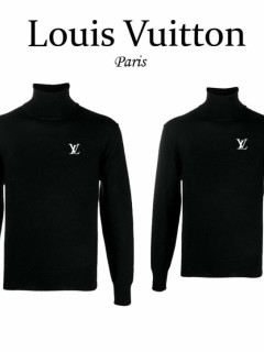  F/W 루이** LV 모노그램 커플 터틀넥