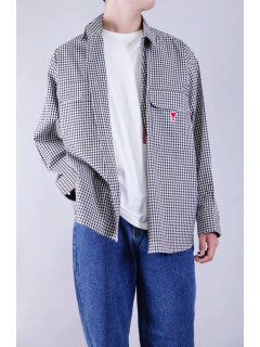  아* 깅엄 체크셔츠