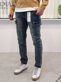  발* 무릎절개 카고 청바지