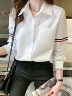  톰*** 팔삼선 셔츠