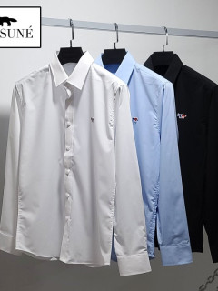  메*키츠네 폭스패치 베이직 셔츠