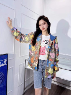  구* 컬러매치 후드자켓