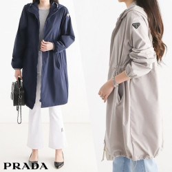 프** 우븐 후드 바람막이 자캣